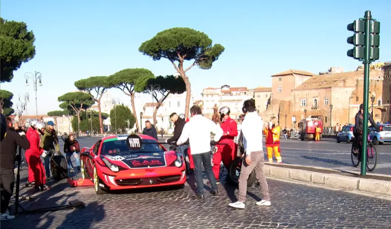 Ferrari 458 Italia e Fabio Barone - pit-stop per Amatrice - 6