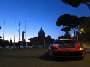 Ferrari 458 Italia e Fabio Barone - pit-stop per Amatrice - 8