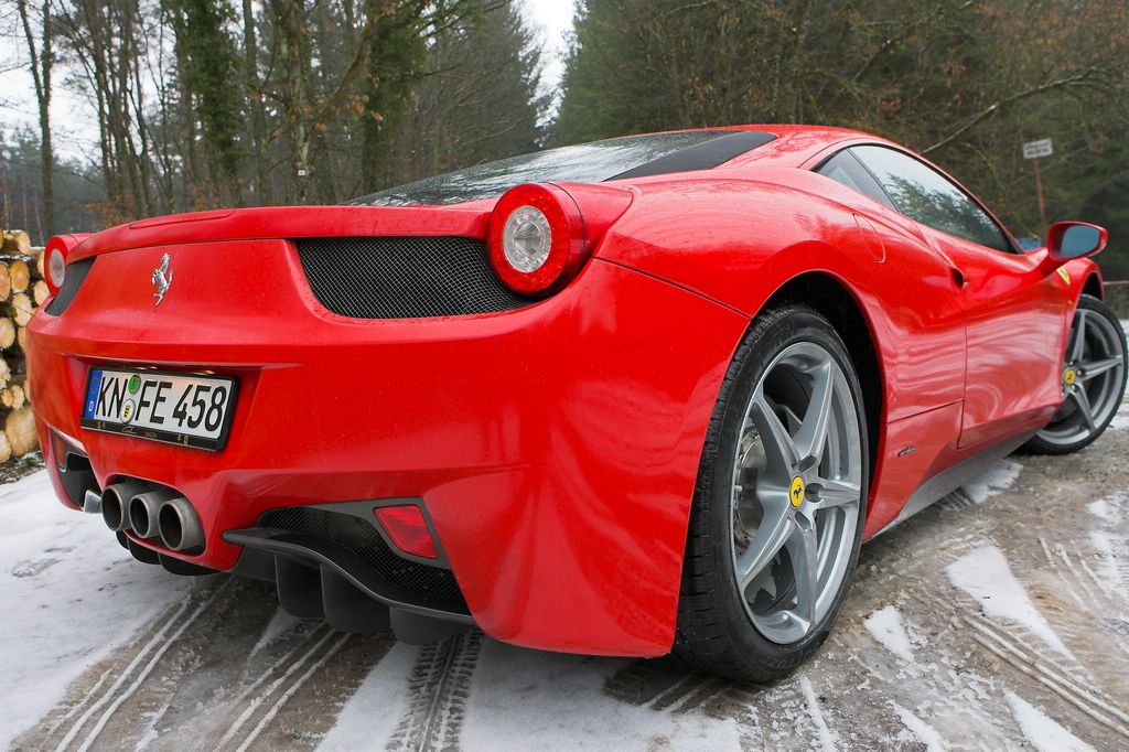 Ferrari 458 Italia: foto live
