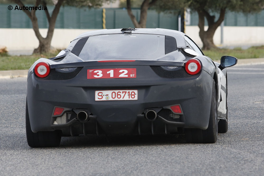 Ferrari 458 M - Foto spia 11-12-2014