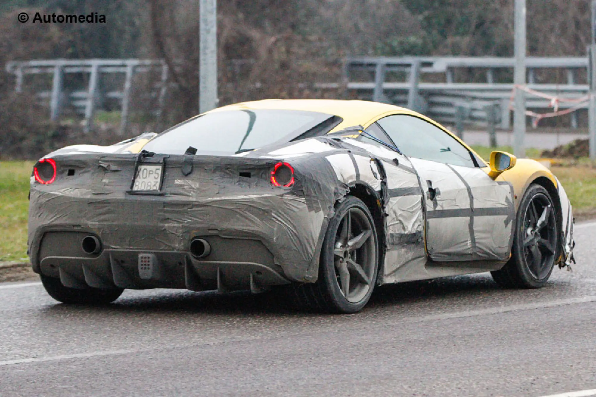 Ferrari 458 M - foto spia (gennaio 2015) - 5