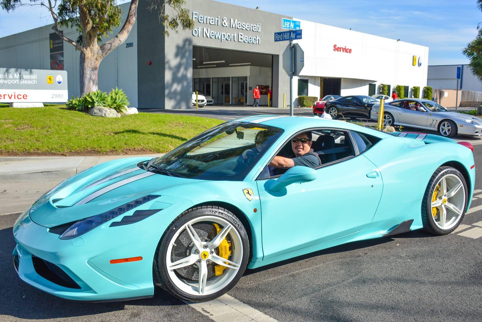 Ferrari 458 Speciale Tiffany Blue