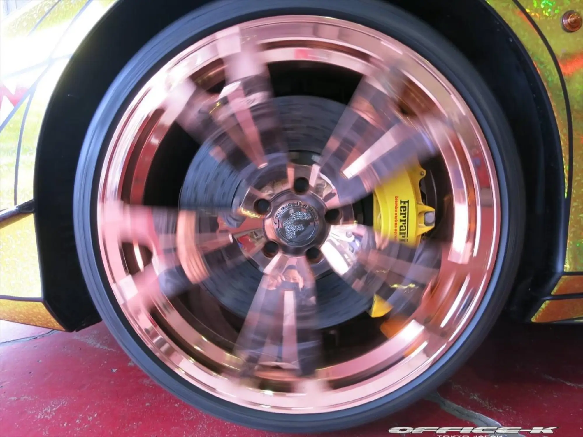 Ferrari 458 Spider Golden Shark by Office-K - 3