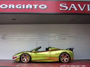 Ferrari 458 Spider Golden Shark by Office-K - 4