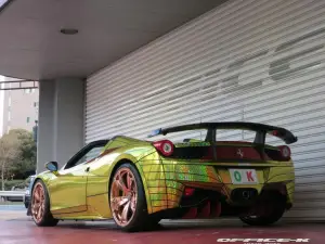 Ferrari 458 Spider Golden Shark by Office-K - 5