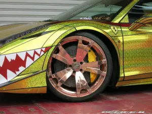 Ferrari 458 Spider Golden Shark by Office-K - 9