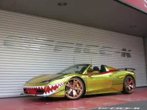 Ferrari 458 Spider Golden Shark by Office-K - 10