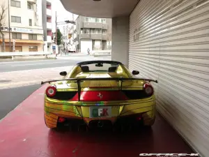 Ferrari 458 Spider Golden Shark by Office-K - 17