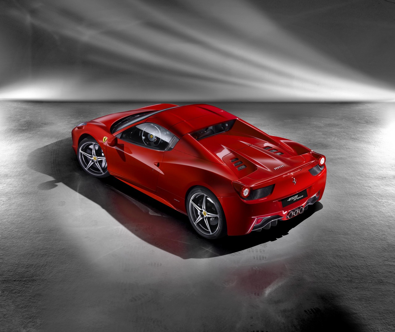 Ferrari 458 Spider - Salone di Francoforte 2011