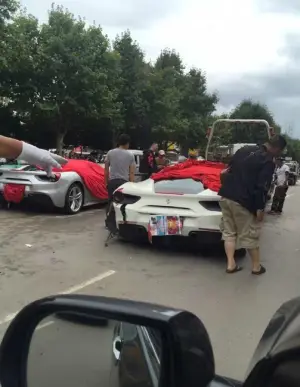 Ferrari 488 GTB - incidente a Lijiang (Cina) - 9