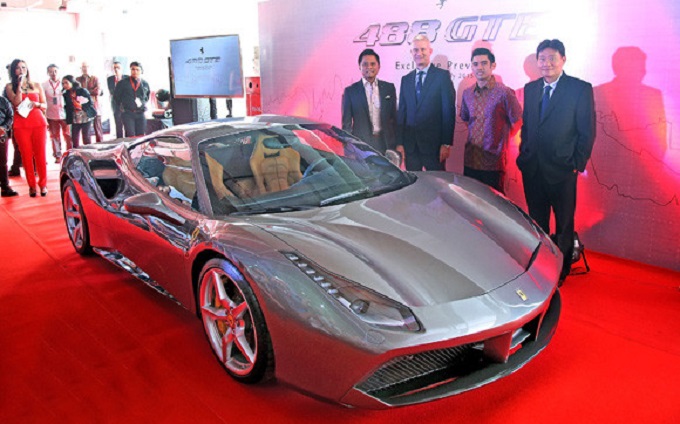 Ferrari 488 GTB - Lancio in Indonesia
