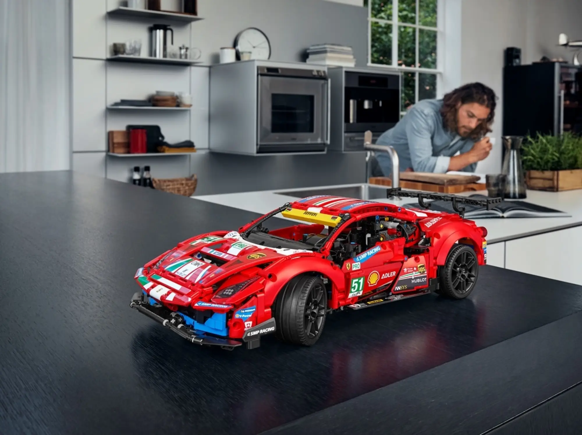 Ferrari 488 GTE AF Corse 51 - Lego Technic - 3