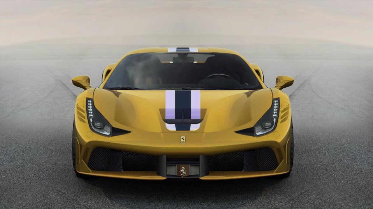 Ferrari 488 GTO - rendering by Renna Design