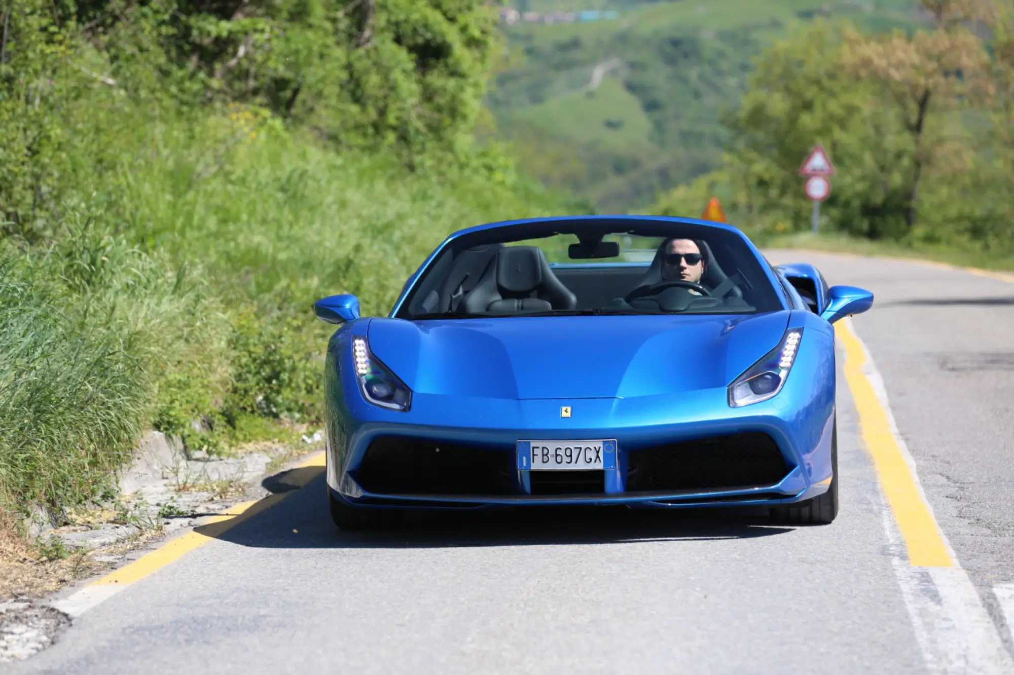 Ferrari 488 Spider - Prova su strada 2016 - 34