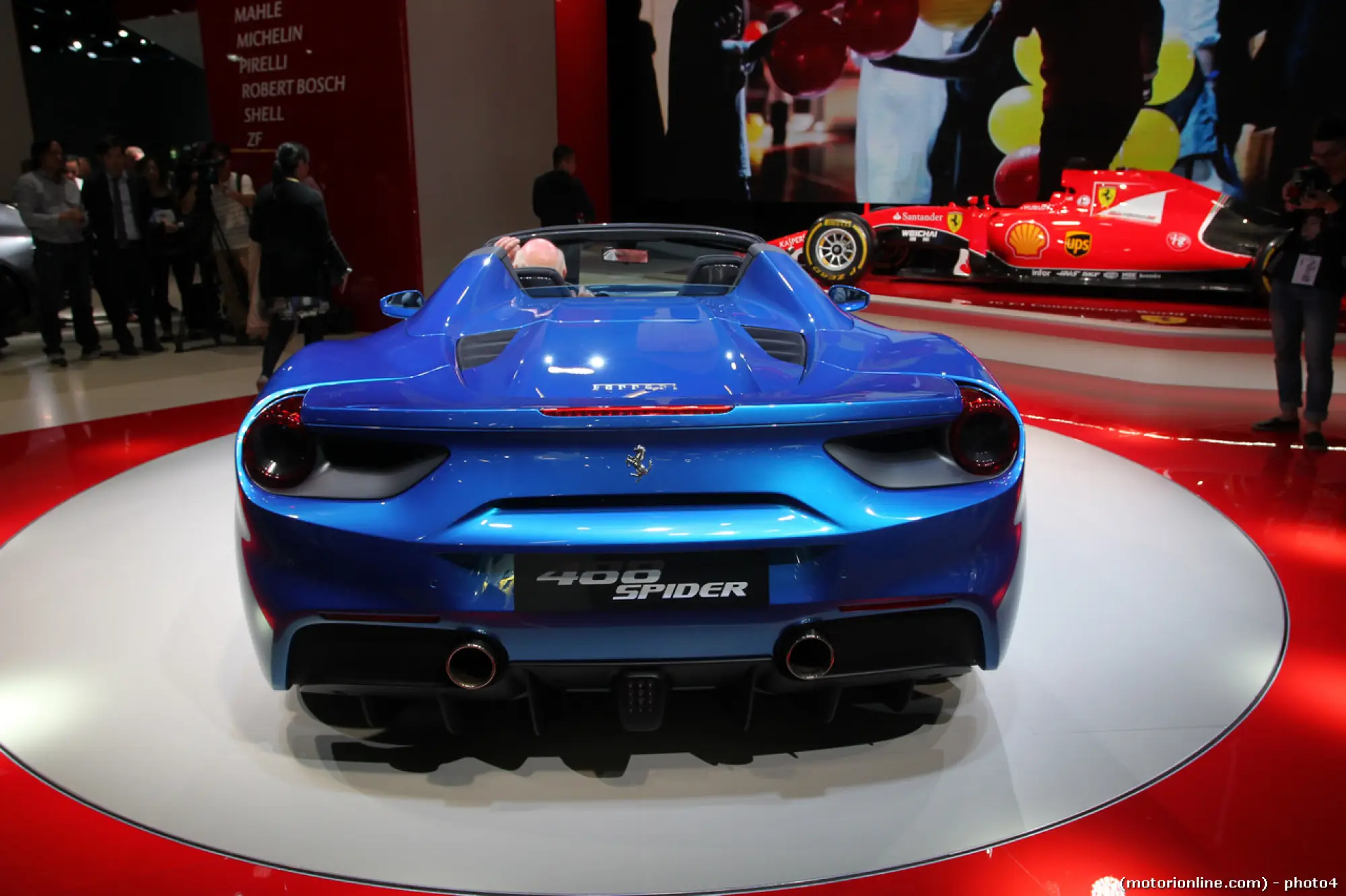 Ferrari 488 Spider - Salone di Francoforte 2015 - 4