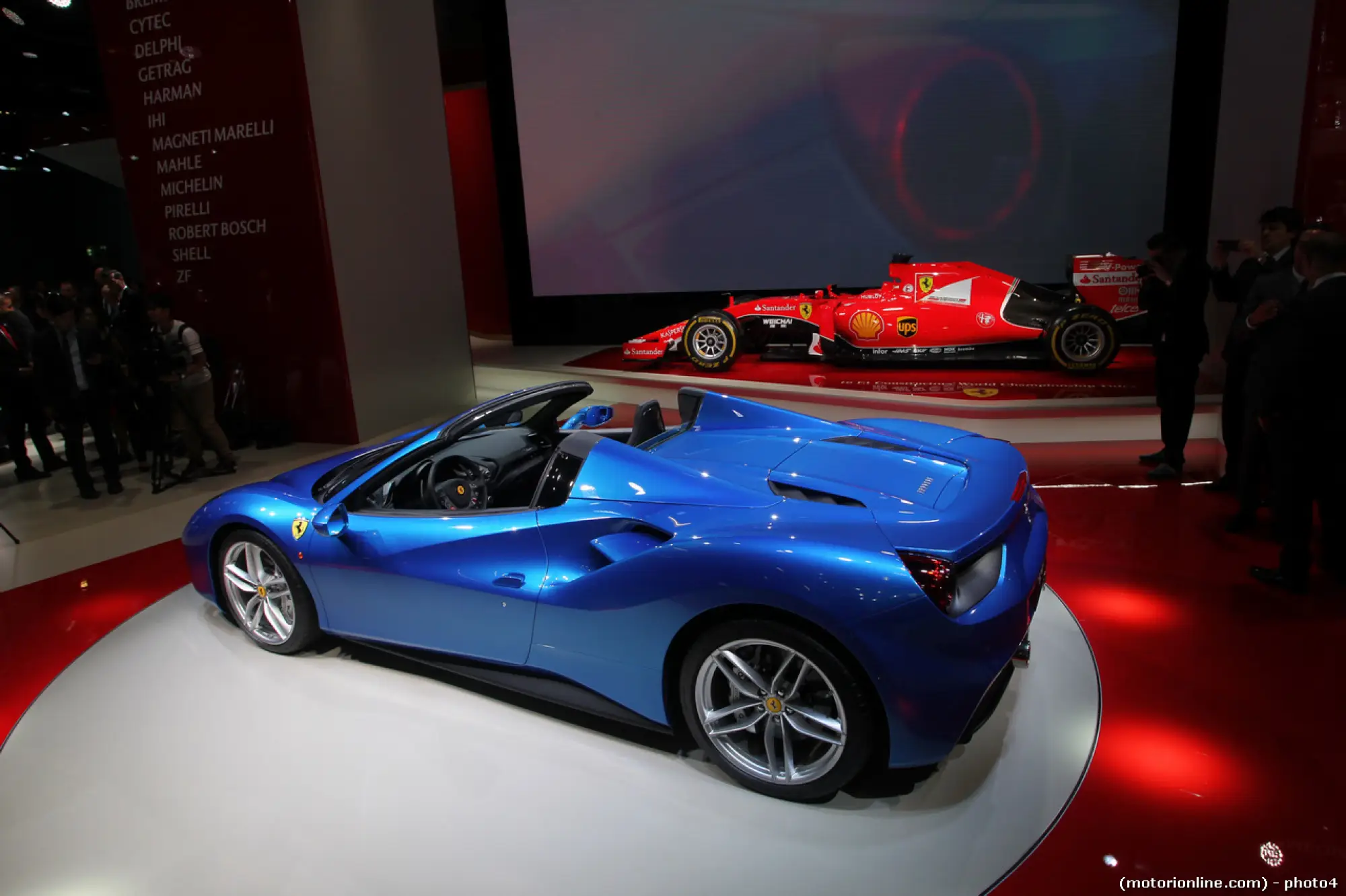 Ferrari 488 Spider - Salone di Francoforte 2015 - 8