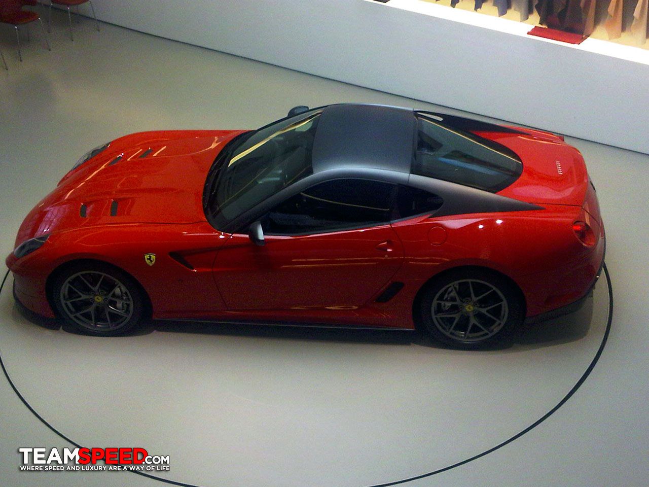 Ferrari 599 GTO senza camuffamento