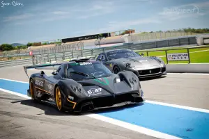 Ferrari 599XX con Pagani Zonda R