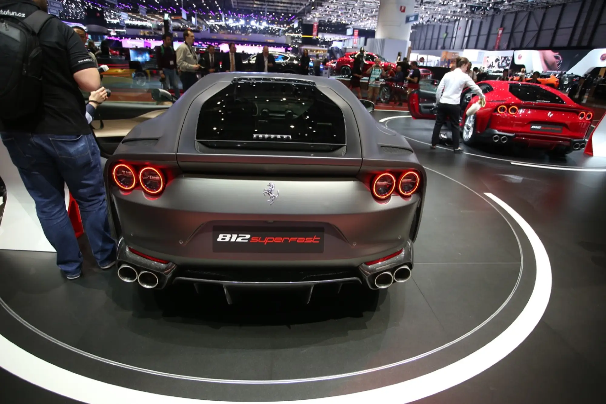 Ferrari 812 Superfast FOTO LIVE - Salone di Ginevra 2017  - 4