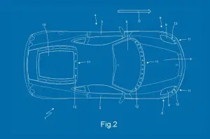 Ferrari brevetto nuovo tergicristallo - Foto