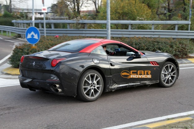 Ferrari California GTO, foto spia 16-11-2011