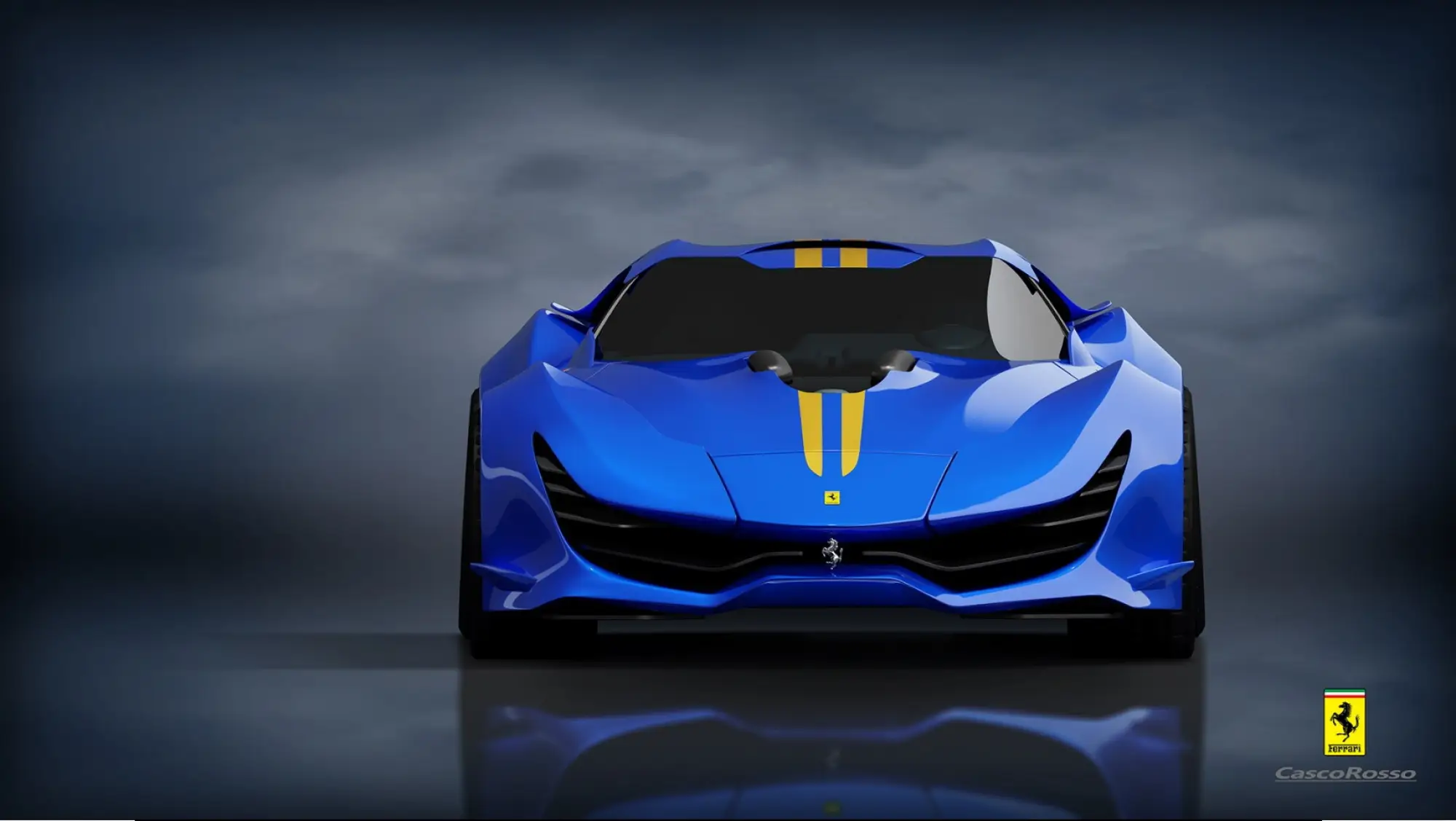 Ferrari Cascorosso - Render - 3