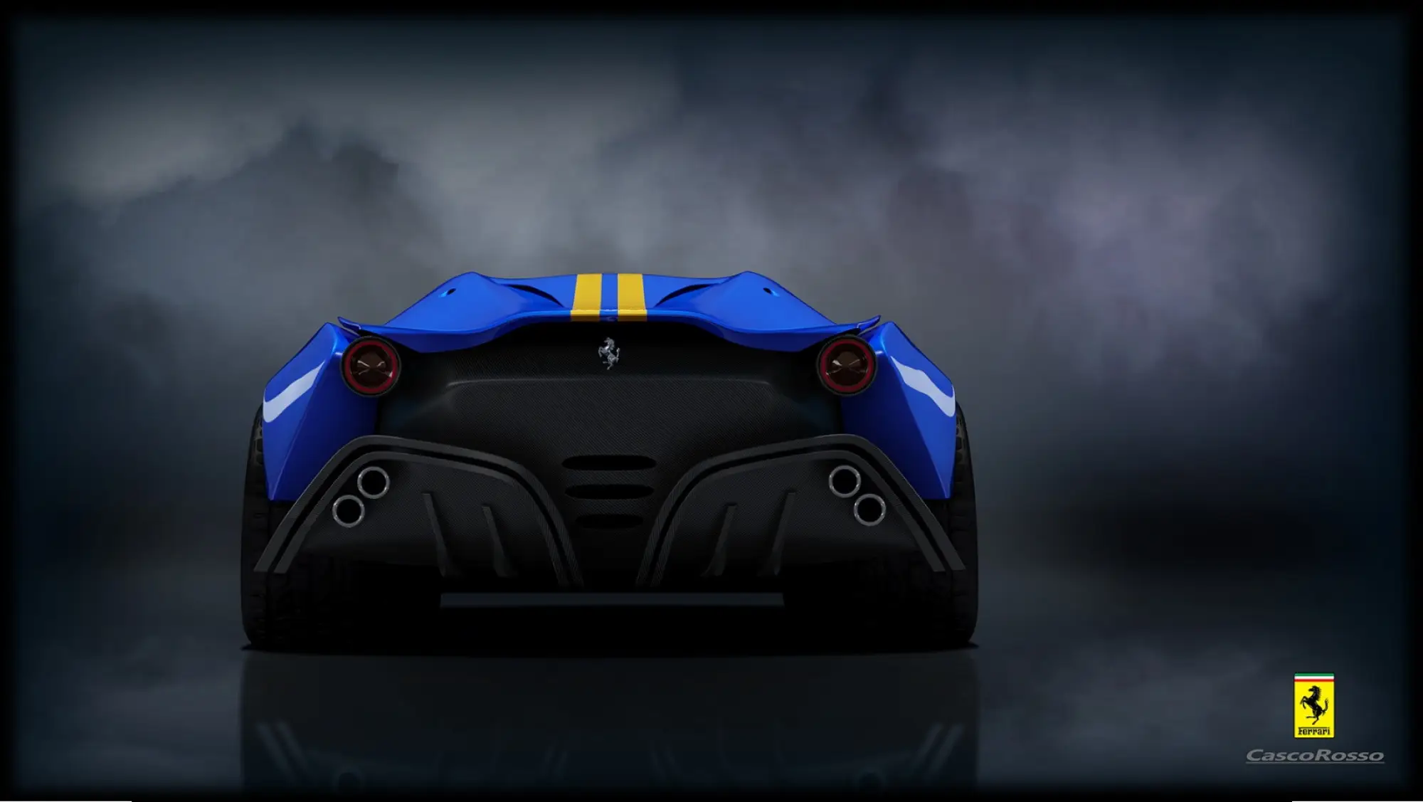 Ferrari Cascorosso - Render - 1