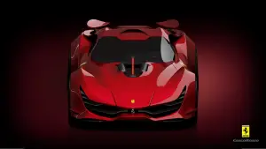 Ferrari Cascorosso - Render - 2