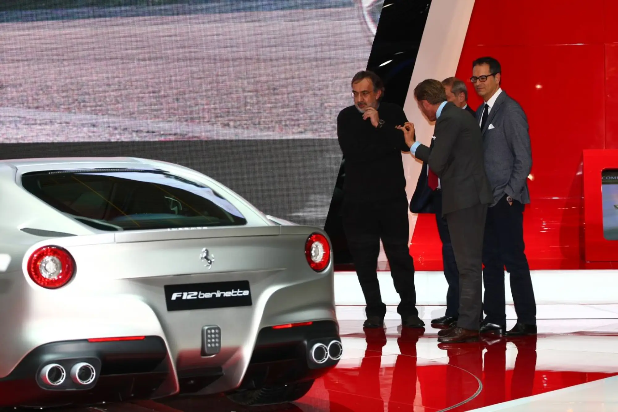 Ferrari F12 berlinetta Alluminio e Interni - Salone di Ginevra 2012 - 1