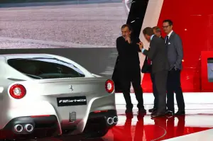 Ferrari F12 berlinetta Alluminio e Interni - Salone di Ginevra 2012