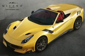 Ferrari F12tdf Aperta - rendering by Evren Milano - 2