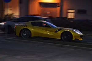 Ferrari F12tdf - nuove foto nei pressi di Maranello