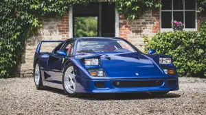 Ferrari F40 blu - 13