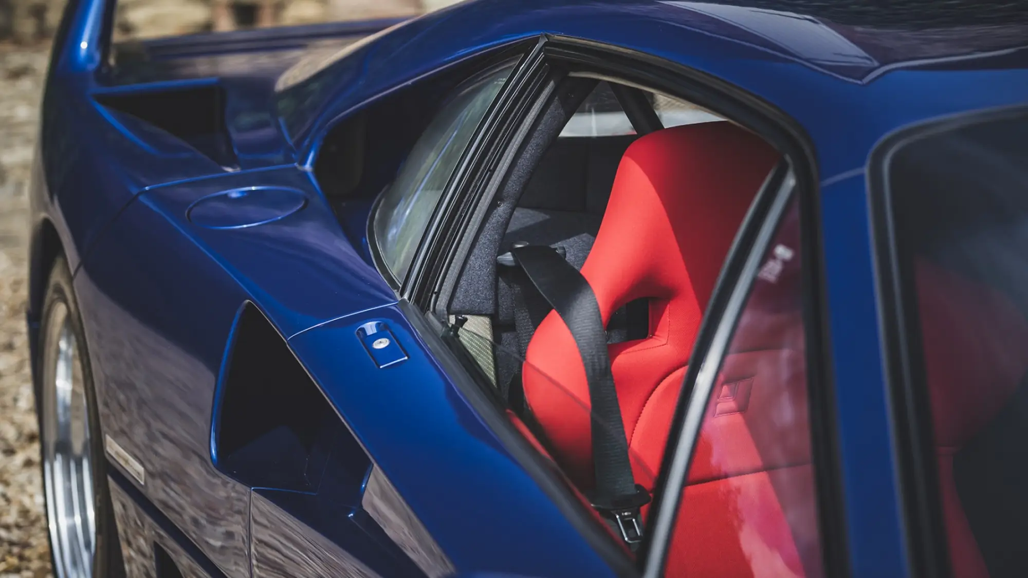 Ferrari F40 blu - 16