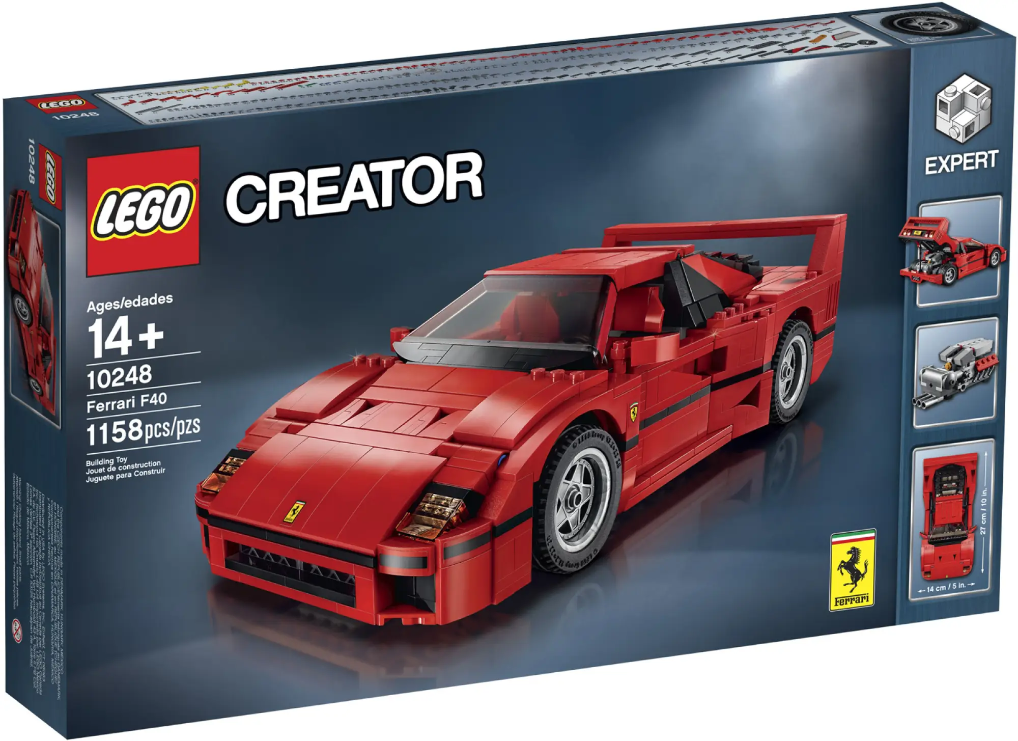 Ferrari F40 - Modellino in Lego - 6