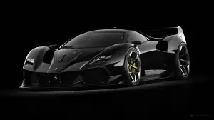 Ferrari F40 Tribute - Rendering by Samir Sadikhov