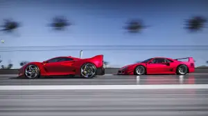 Ferrari F40 Tribute - Rendering by Samir Sadikhov