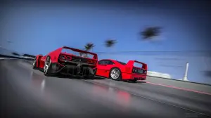 Ferrari F40 Tribute - Rendering by Samir Sadikhov