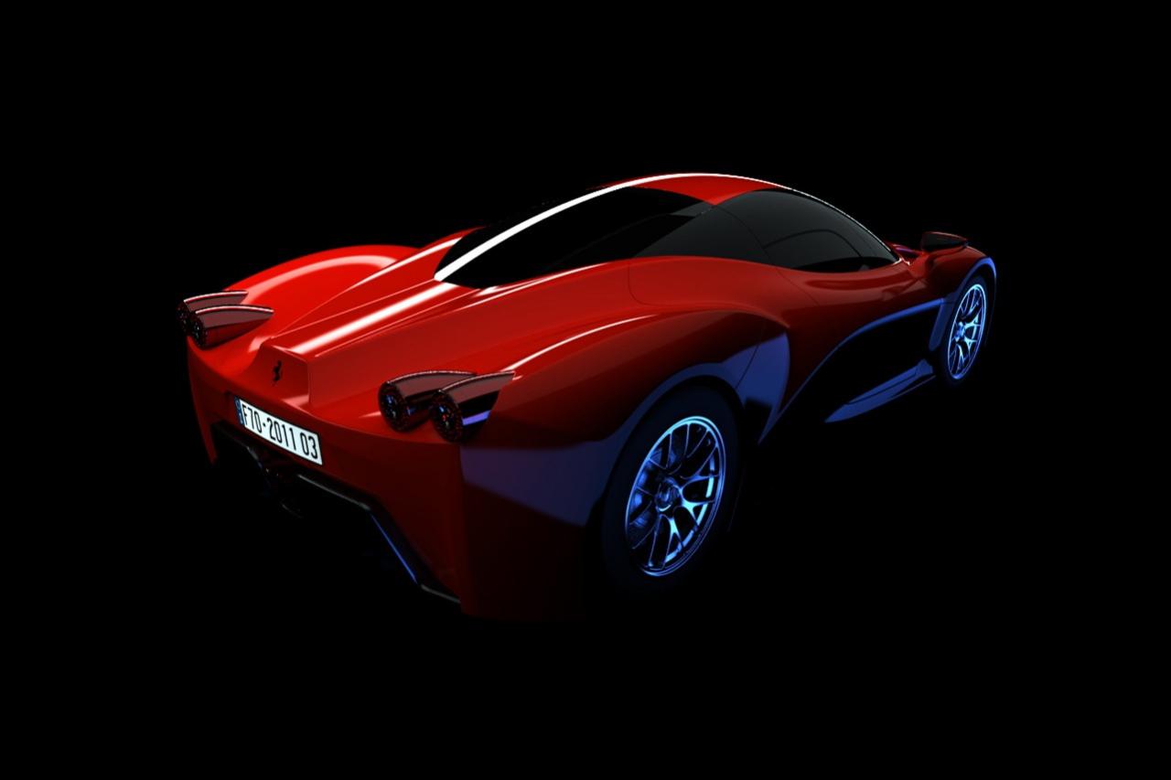 Ferrari F70 render