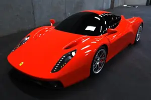 Ferrari F70 render