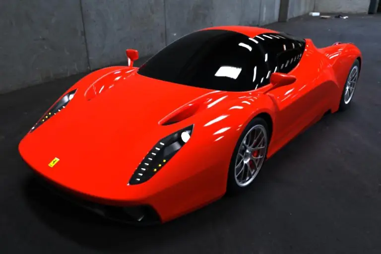 Ferrari F70 render - 1