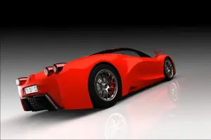 Ferrari F70 render