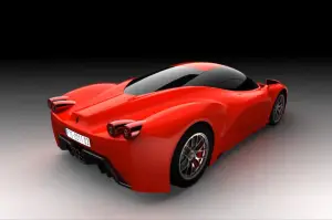 Ferrari F70 render