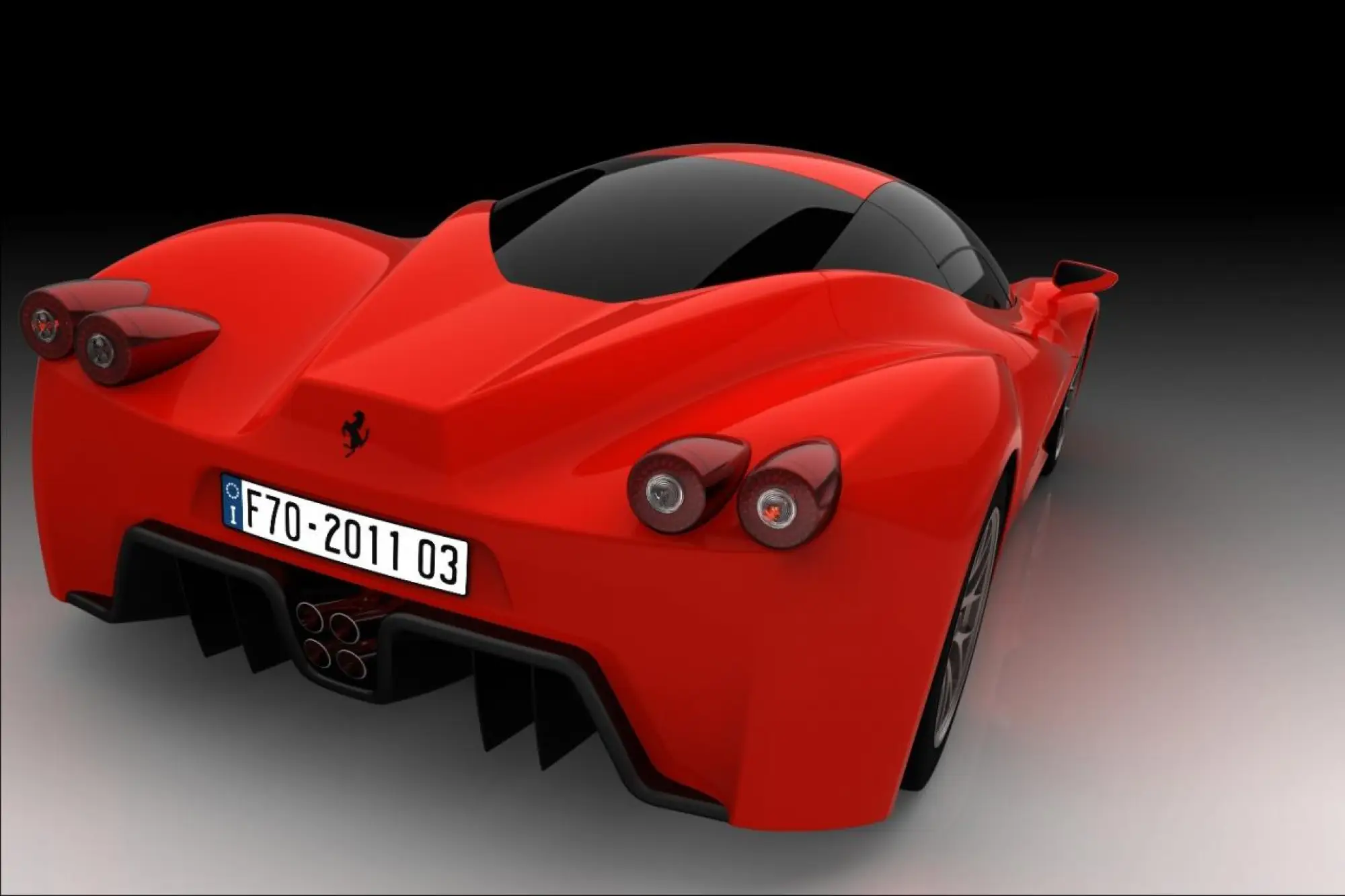 Ferrari F70 render - 9