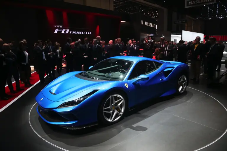 Ferrari F8 Tributo Foto Live - Salone di Ginevra 2019 - 11