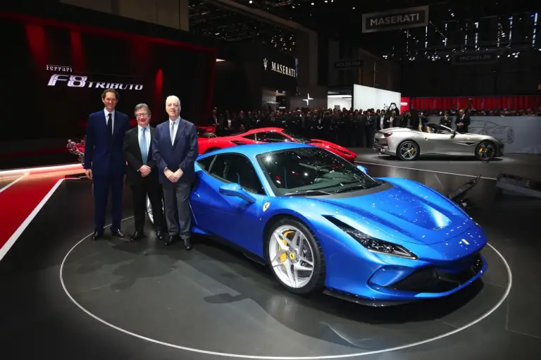 Ferrari F8 Tributo Foto Live - Salone di Ginevra 2019 - 10