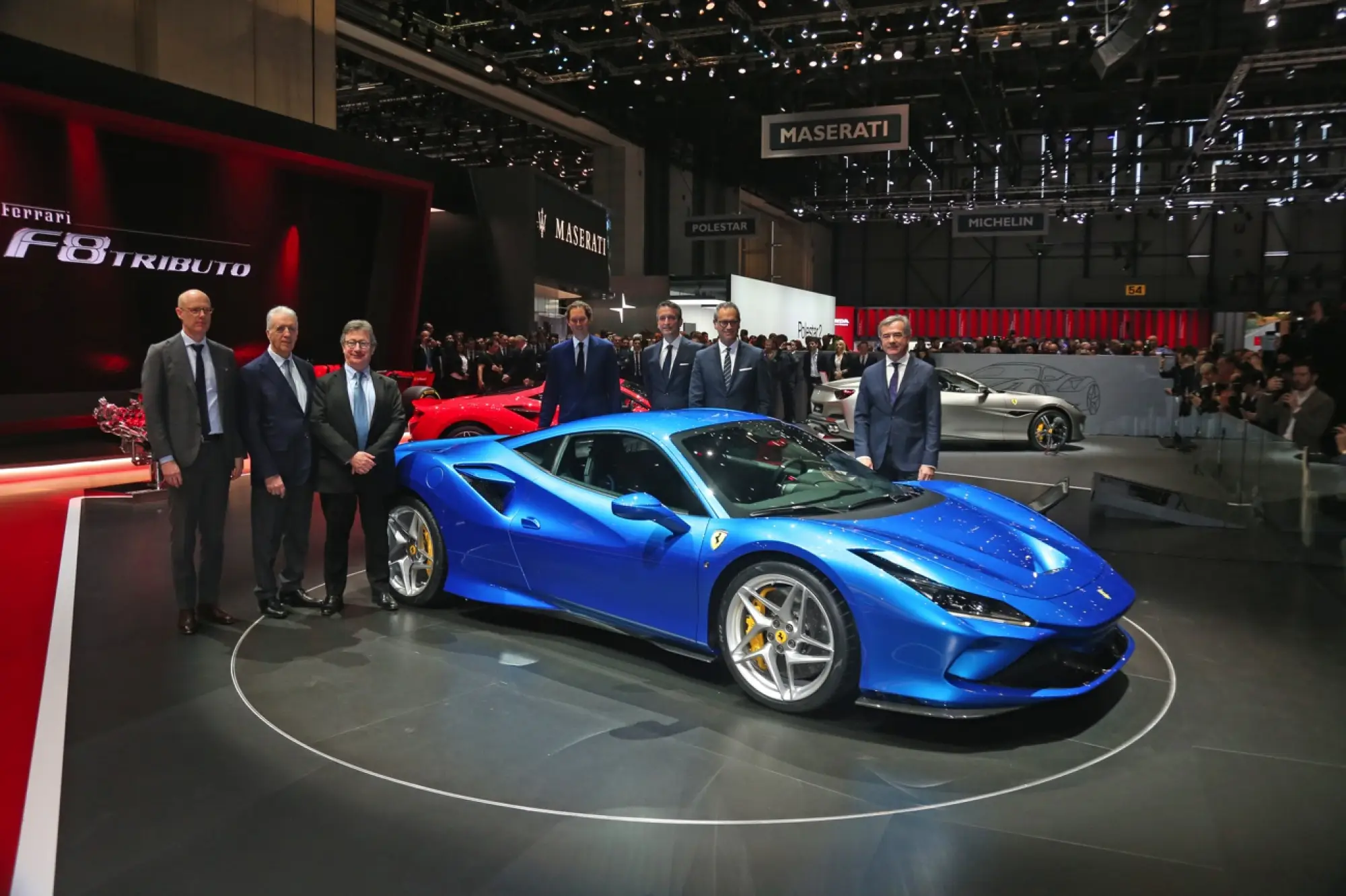 Ferrari F8 Tributo Foto Live - Salone di Ginevra 2019 - 9