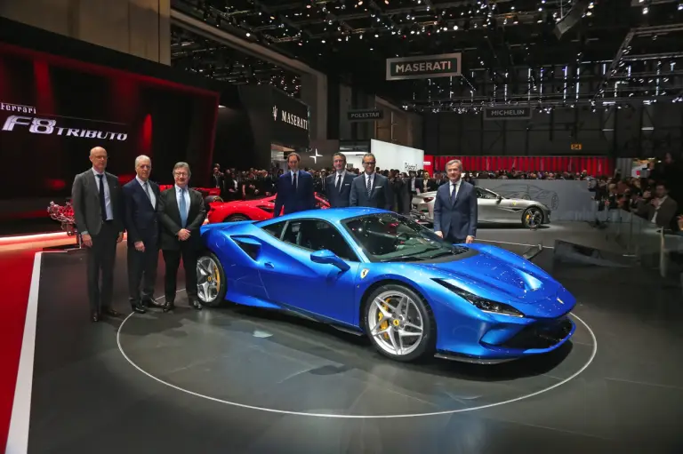 Ferrari F8 Tributo Foto Live - Salone di Ginevra 2019 - 9