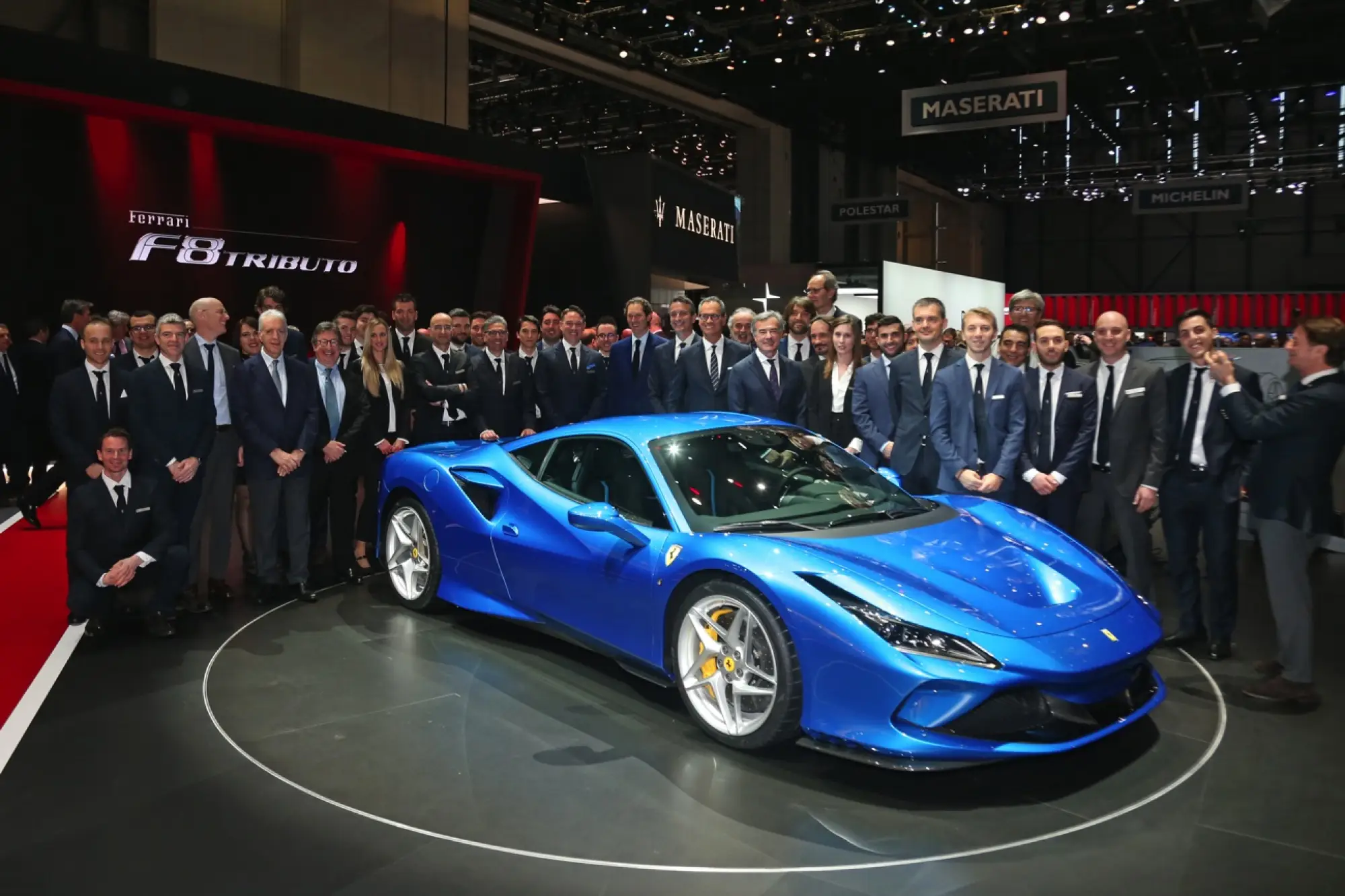 Ferrari F8 Tributo Foto Live - Salone di Ginevra 2019 - 7