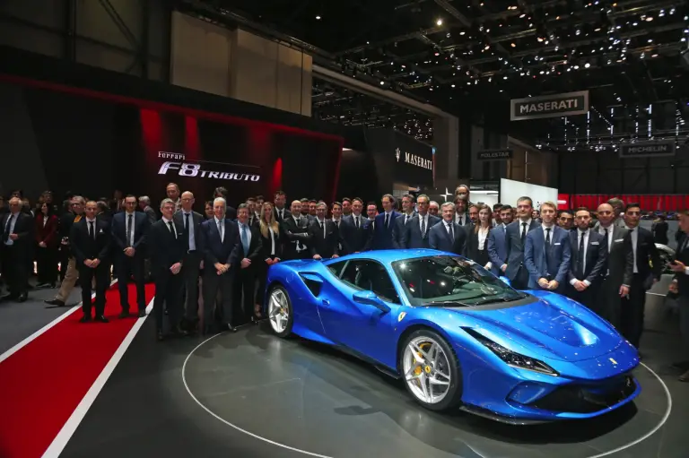 Ferrari F8 Tributo Foto Live - Salone di Ginevra 2019 - 4